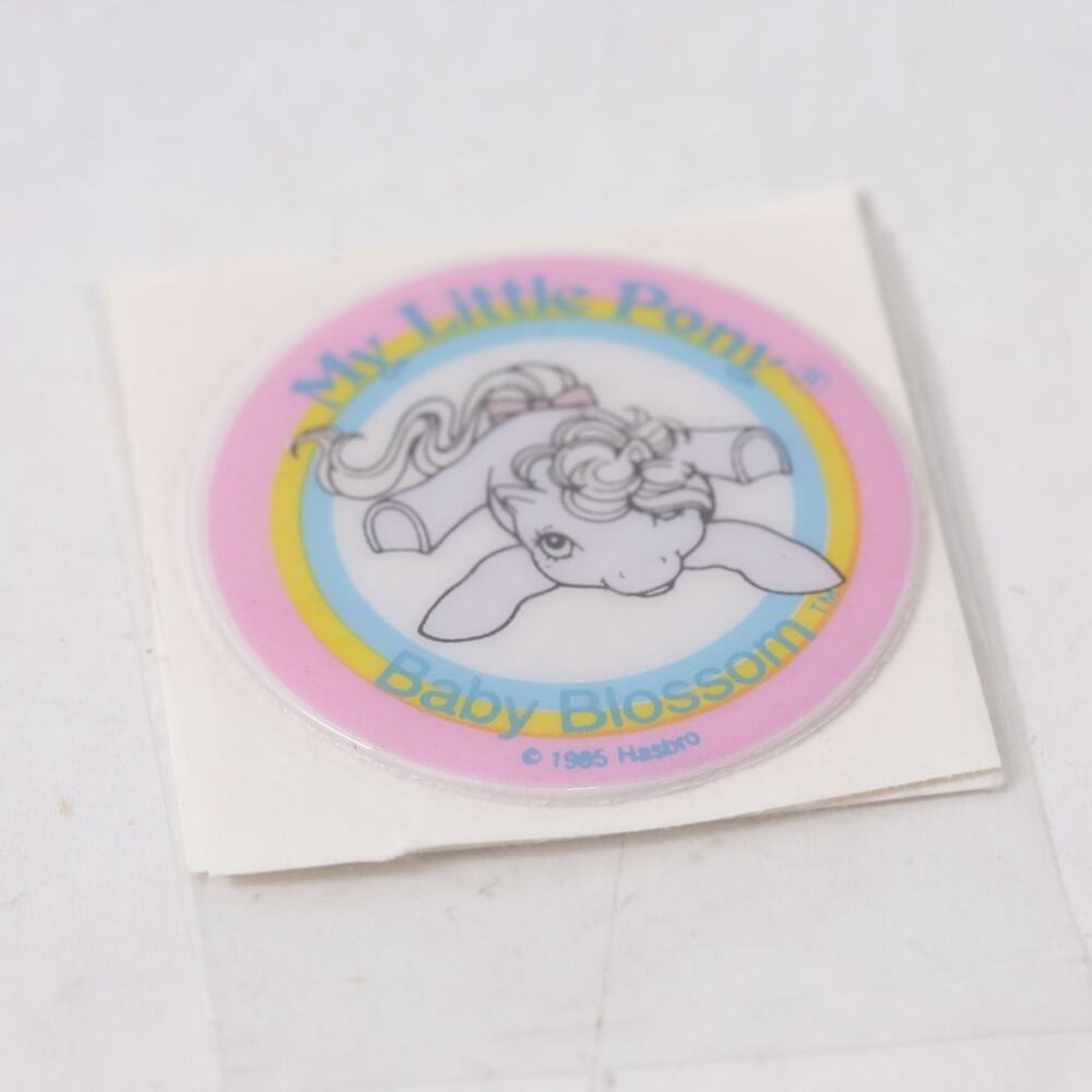 1985 My Little Pony Baby Blossom Sticker by Hasbro Collectible ~ 260608-WH 1225